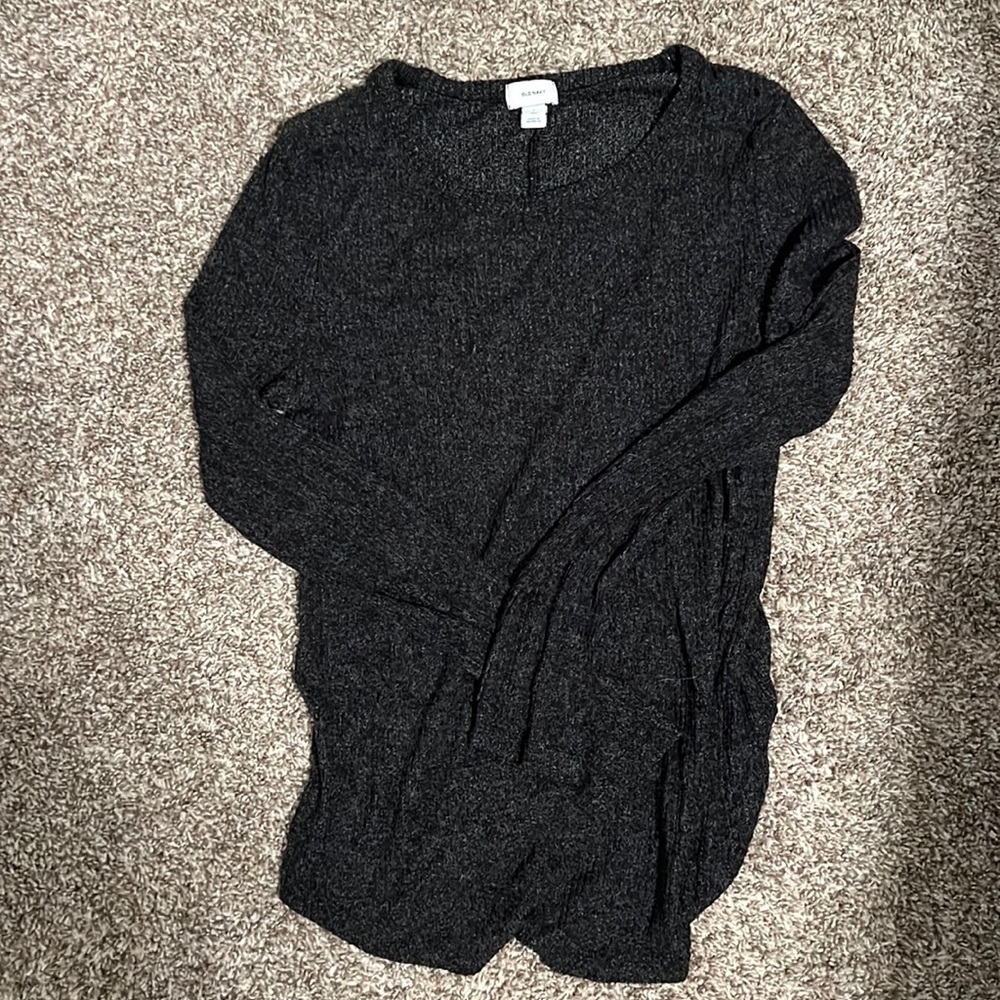 Sweater like long sleeve